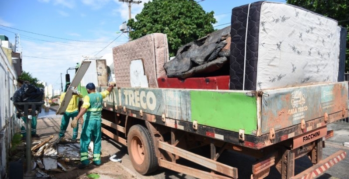 Cata-treco evita que pelo menos 5 toneladas de lixo por dia sejam descartadas de forma irregular